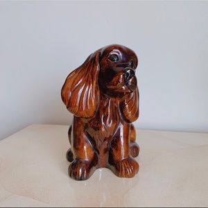 SOLD- Vintage ceramic Cocker Spaniel figurine🐶